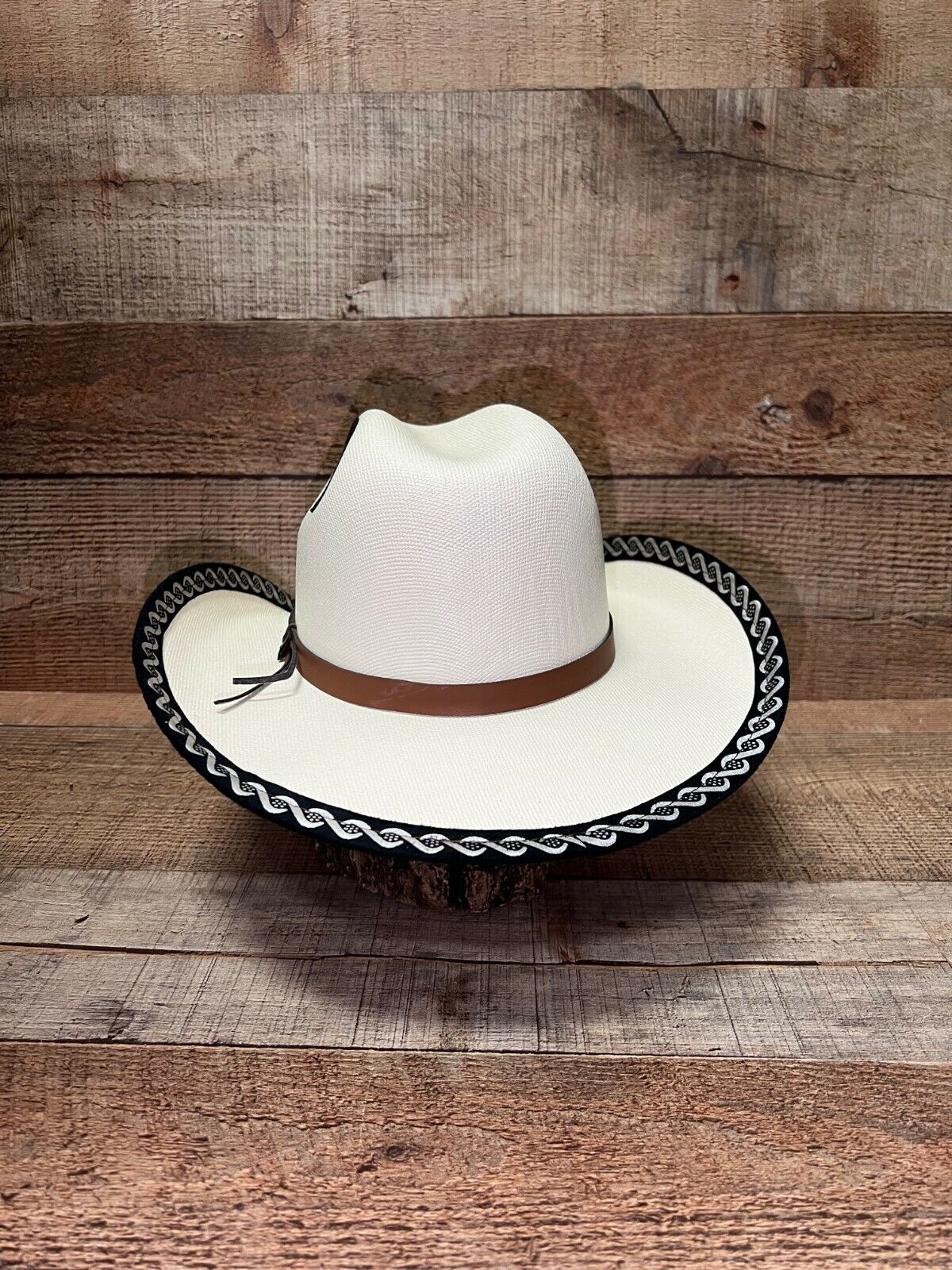 Sombrero de rodeo de vaquero occidental para hombre Sombrero Vaquero Greca