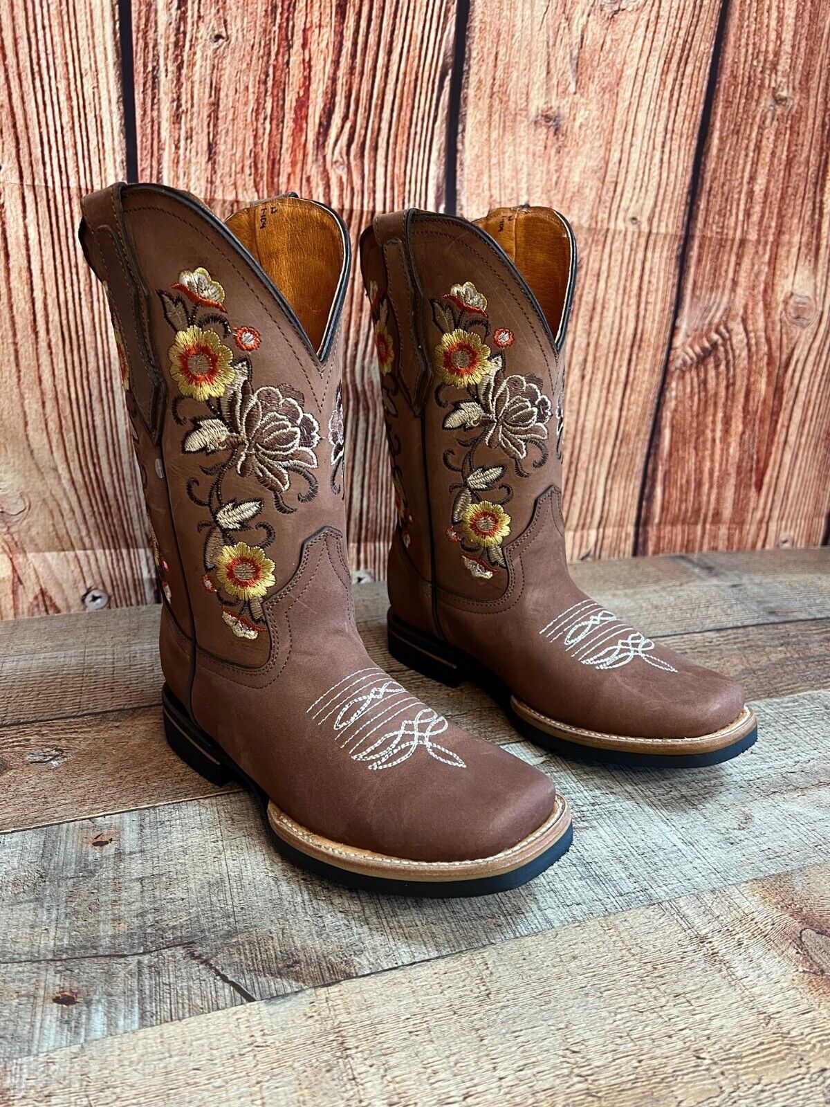 Women's Cowgirl Rodeo Boots Wide Calf Est.709 Tubo Ancho Dama