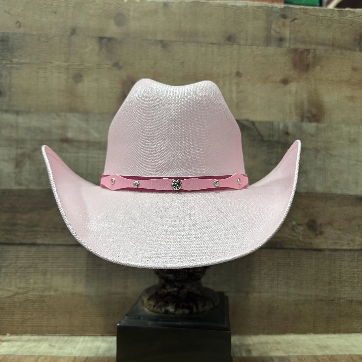 Kid's Pink Western Hat Wide Brim Sombrero Vaquero Rosa