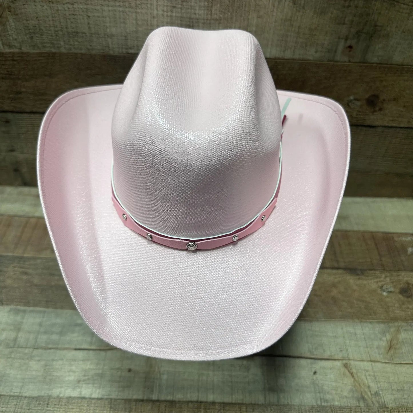 Kid's Pink Western Hat Wide Brim Sombrero Vaquero Rosa