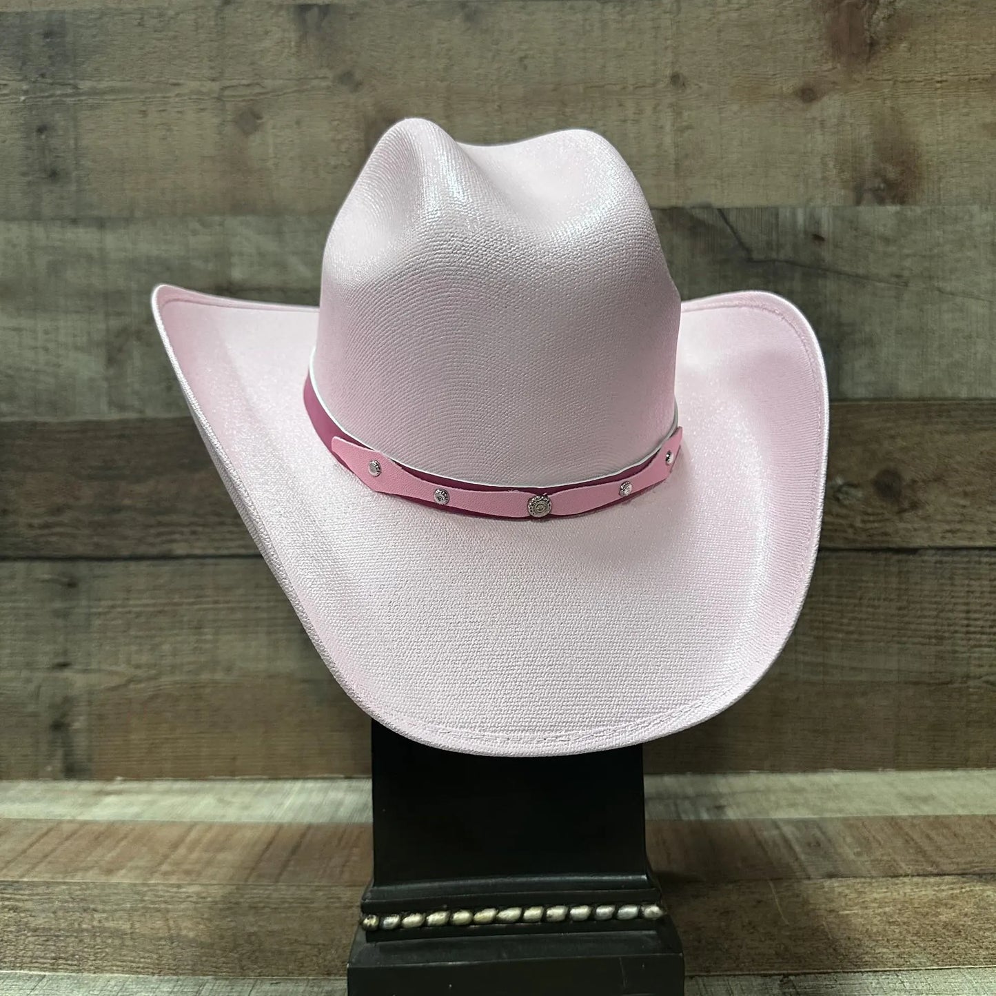 Kid's Pink Western Hat Wide Brim Sombrero Vaquero Rosa