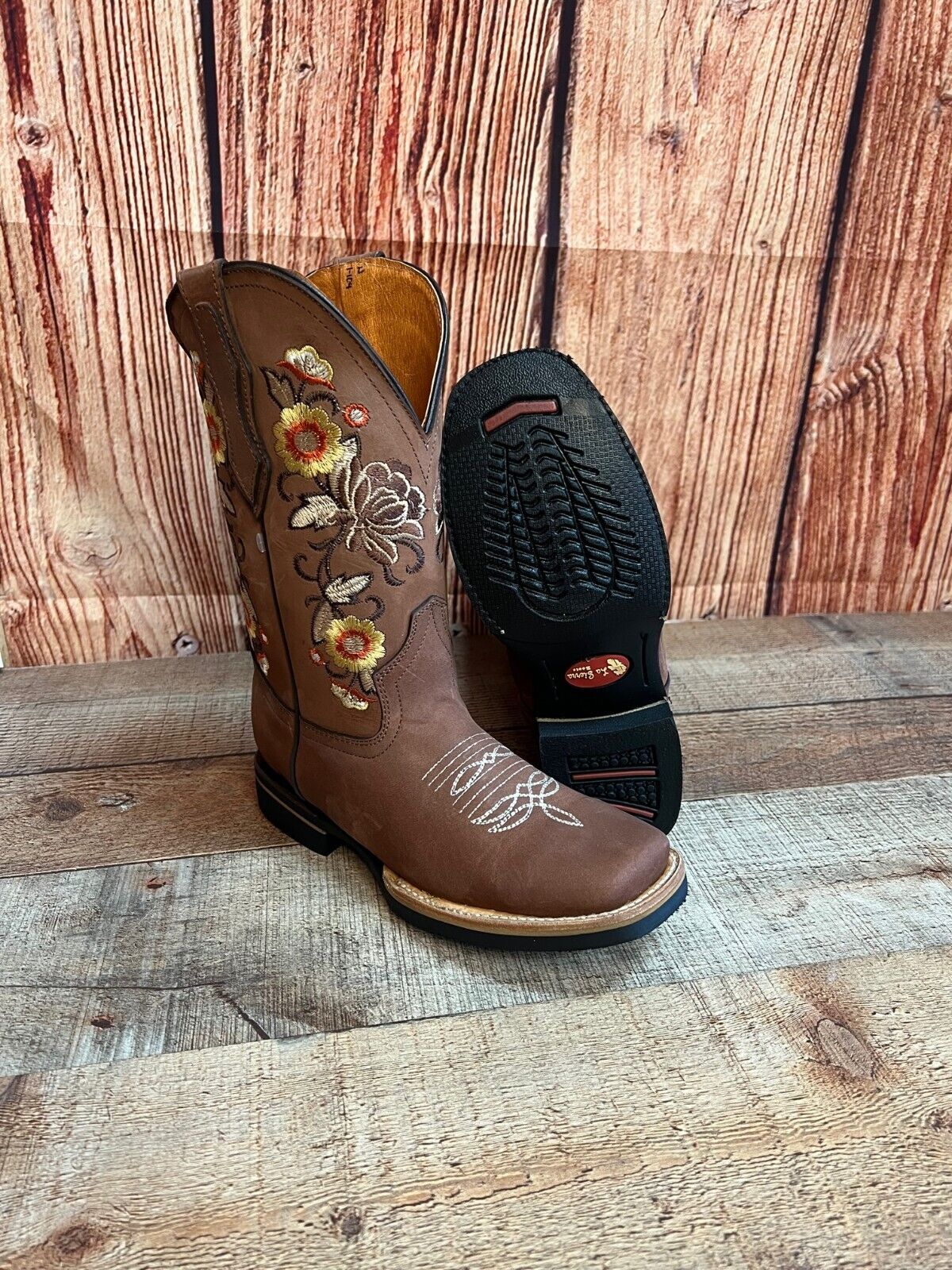 Women's Cowgirl Rodeo Boots Wide Calf Est.709 Tubo Ancho Dama