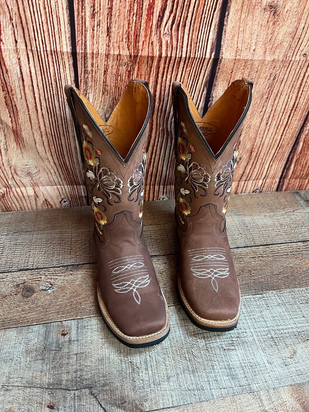 Women's Cowgirl Rodeo Boots Wide Calf Est.709 Tubo Ancho Dama