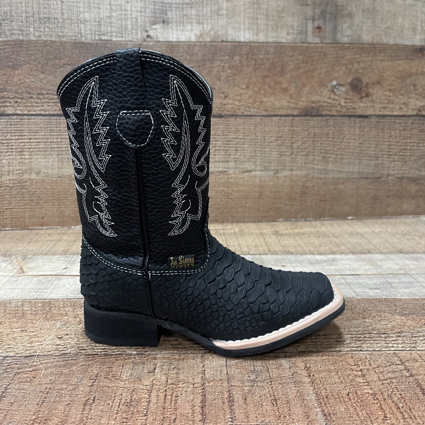 Botas de vaquero de rodeo para niño con cremallera, precio estimado: 940