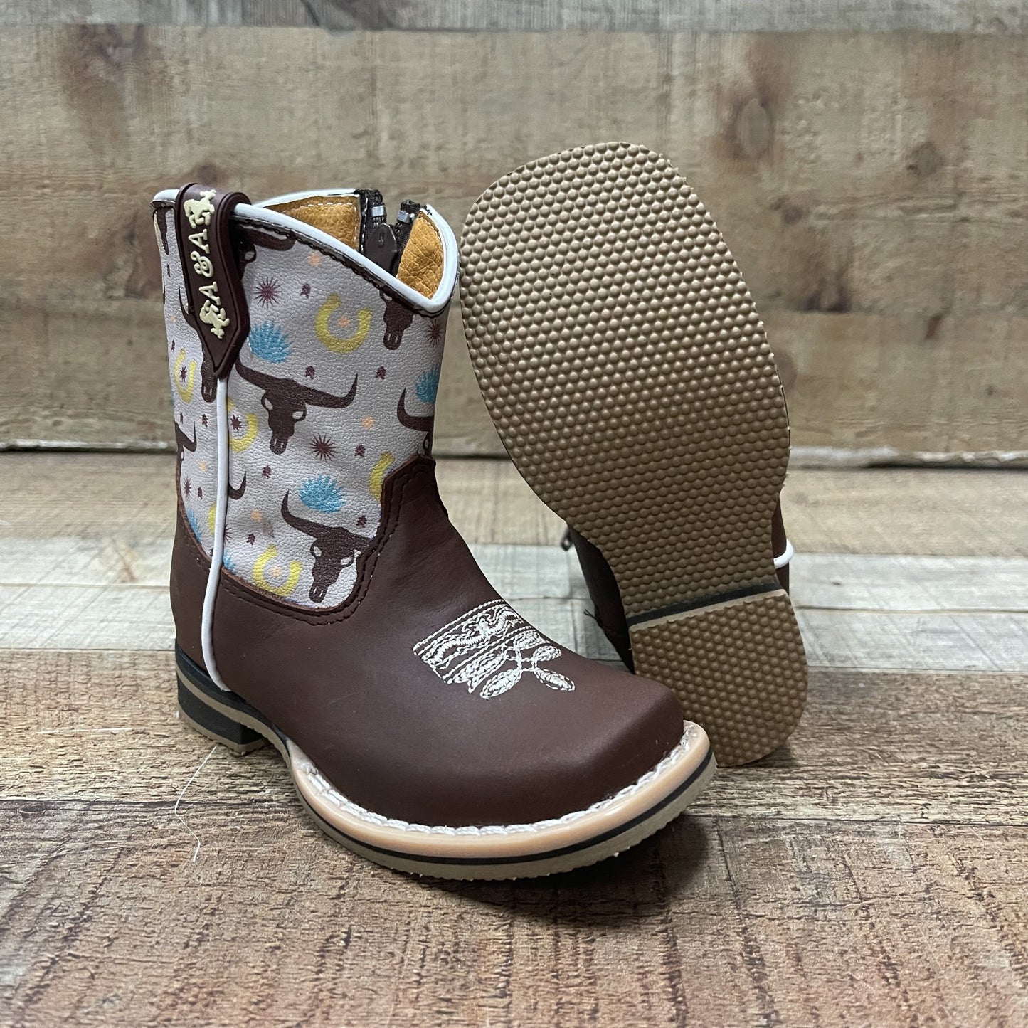 Baby's Western Boot Zipper Torito Est.300 ADA