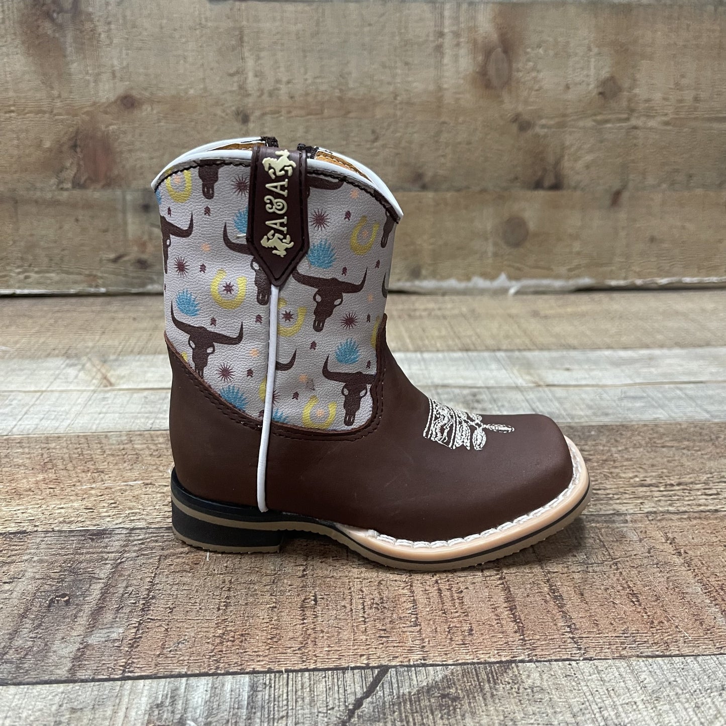 Baby's Western Boot Zipper Torito Est.300 ADA