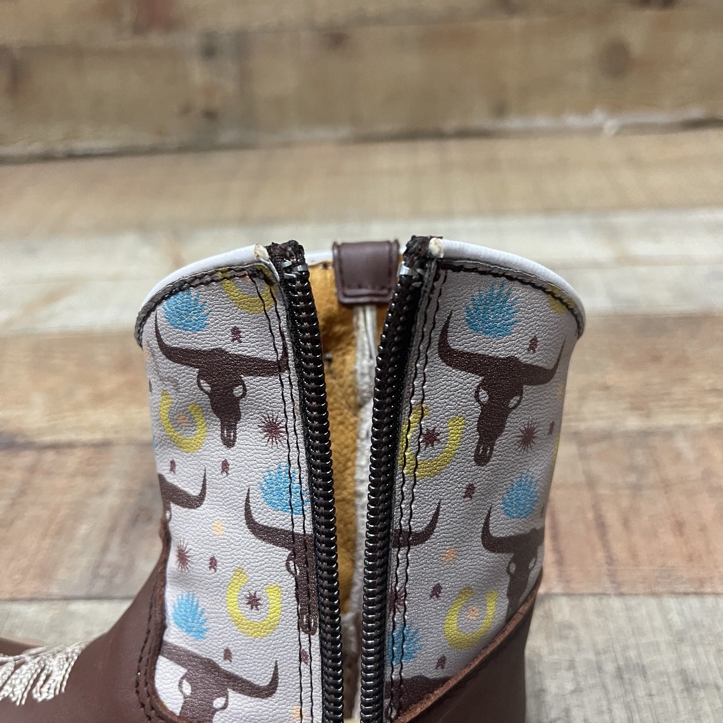 Baby's Western Boot Zipper Torito Est.300 ADA