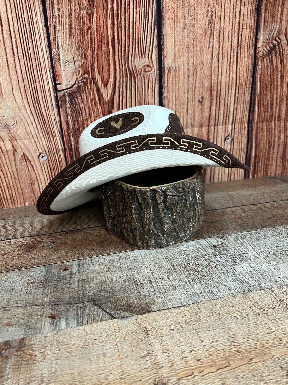 Sombrero de rodeo de vaquero occidental para hombre Sombrero Vaquero Greca