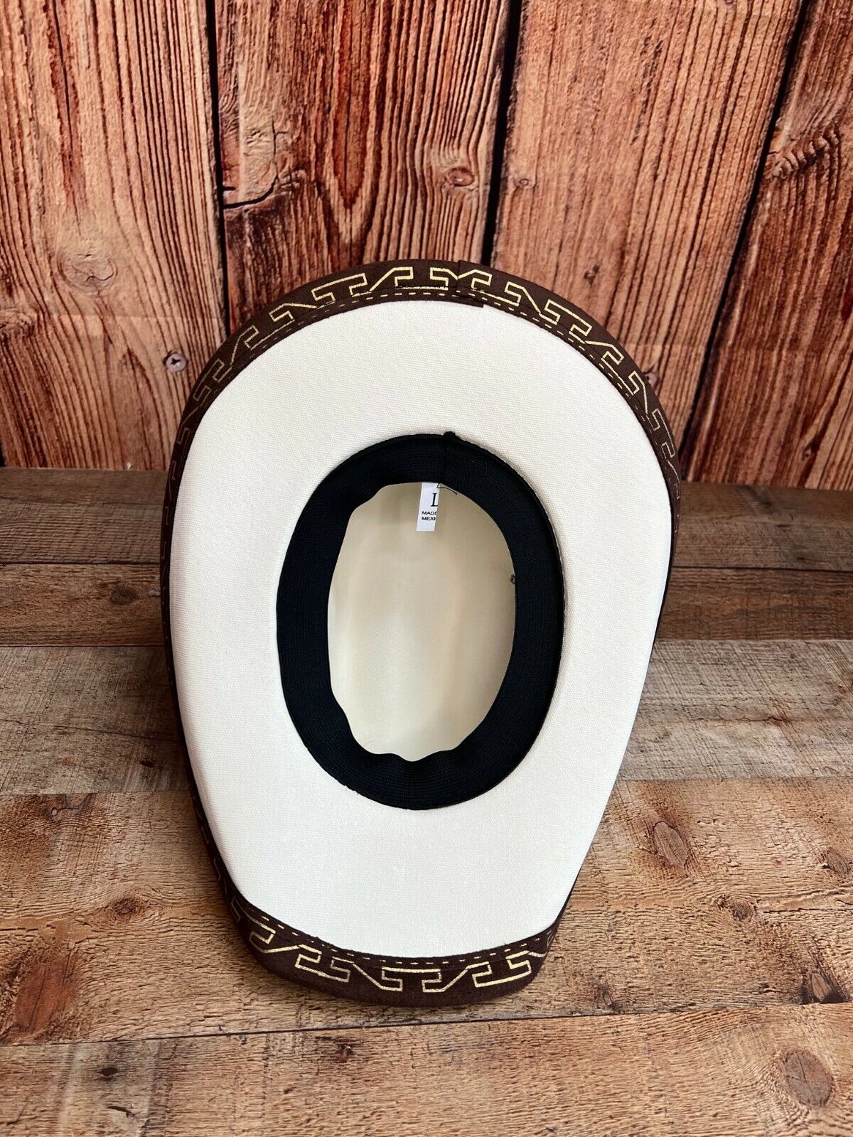 Sombrero de rodeo de vaquero occidental para hombre Sombrero Vaquero Greca